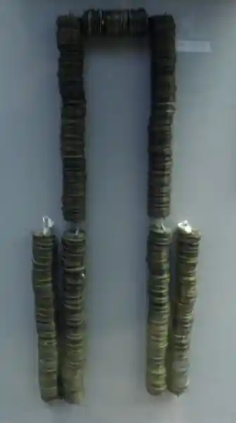 String of 1000 Chinese coins, China 1644-1911